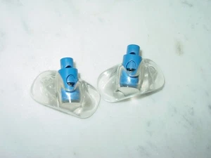 Nike Air Jordan Retro 5 Blau Schuh Schnürsenkel Verschluss Halter! - Bild 1 von 1