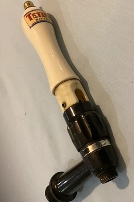 Vintage Tetleys Beer tap, ceramic pull - Image 1 of 3