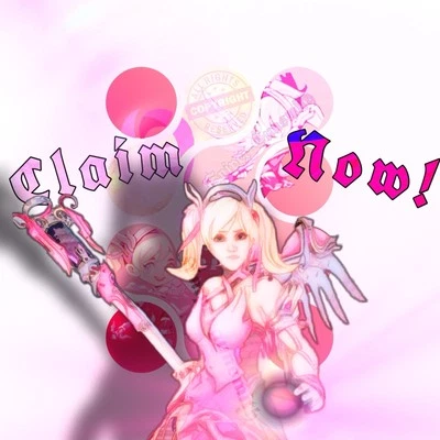 OVERWATCH Pink Mercy Skin (ALL PLATFORMS/READ DESC)  - Image 1 of 4