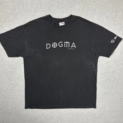 Camiseta Dogma Vintage Talla Extra Grande Negra 1999 Película Promo Kevin Smith Foto 1 de 4