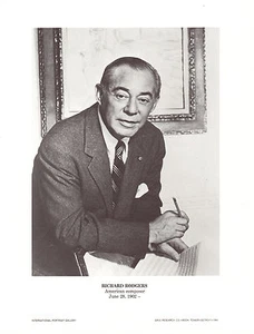 Richard Rodgers American Composer IPG Portrait - Picture 1 of 1