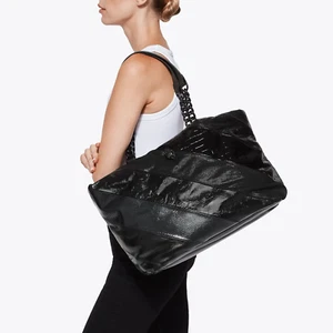 Kurt Geiger London Kensington DrenchShopper Large Leather Black Tote Bag RRP£329 - Picture 1 of 5