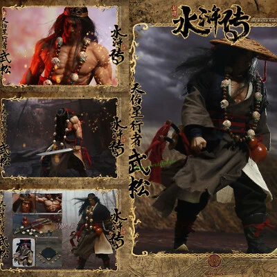 INFLAMES TOYS IFT029 1/6 Water Margin Heroes Wusong 12" Action Figure Toys - Image 1 of 4