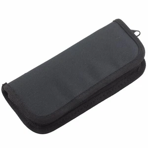 Two Pocket Zippered Knife Carrying Storage Case Pouch Pack Holds 2 6" Knives - Picture 1 of 3