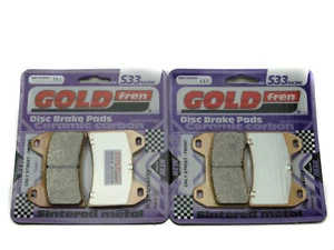 Goldfren S33 Brake Pads Front For Ducati ST4S (ABS Model/996cc) 2003-2005 - Picture 1 of 2