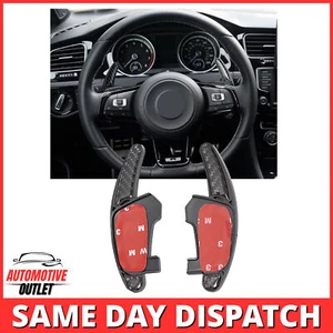 Paleta Cambio Extensiones Carbono Fibra Para VW DSG Golf 7 MK7 VII Gti GTD R TSI - Bild 1 von 8