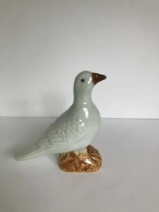 Antique Chinese Porcelain Dove Bird Figurine - Picture 1 of 9