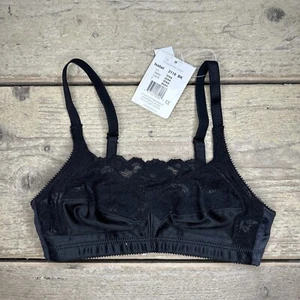 Amoena Isabel 2118 Black wireless Bra 32AA NEW - Picture 1 of 6