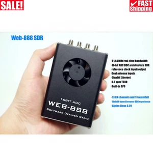 WEB-888 SDR Funkempfänger mit 16bit ADC 62M Bandbreite GPS Modul für HF VHF - Bild 1 von 5