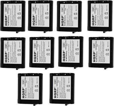 10pcs Phone Batteries for Panasonic Series Cordless Telephone HHR-P402 HHR-P402A Foto 1 de 4