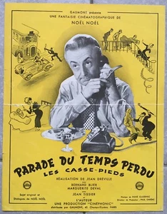 Plaquette LES CASSE-PIEDS Parade du Temps perdu NOEL-NOEL Jean Dréville a - Picture 1 of 2
