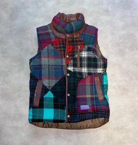 Pendleton Unisex Vest Wool Full Zip Multicolor Size:M - Picture 1 of 7