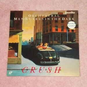 ORCHESTRAL MANOEUVRES IN THE DARK OMD Crush The Movie - JAPAN PROMO LASERDISC - Picture 1 of 3