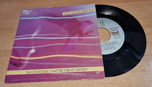 DAVID BOWIE & PAT METHENY GROUP This is not America 7" SPAIN SINGLE VINYL RAREST - Picture 1 of 3