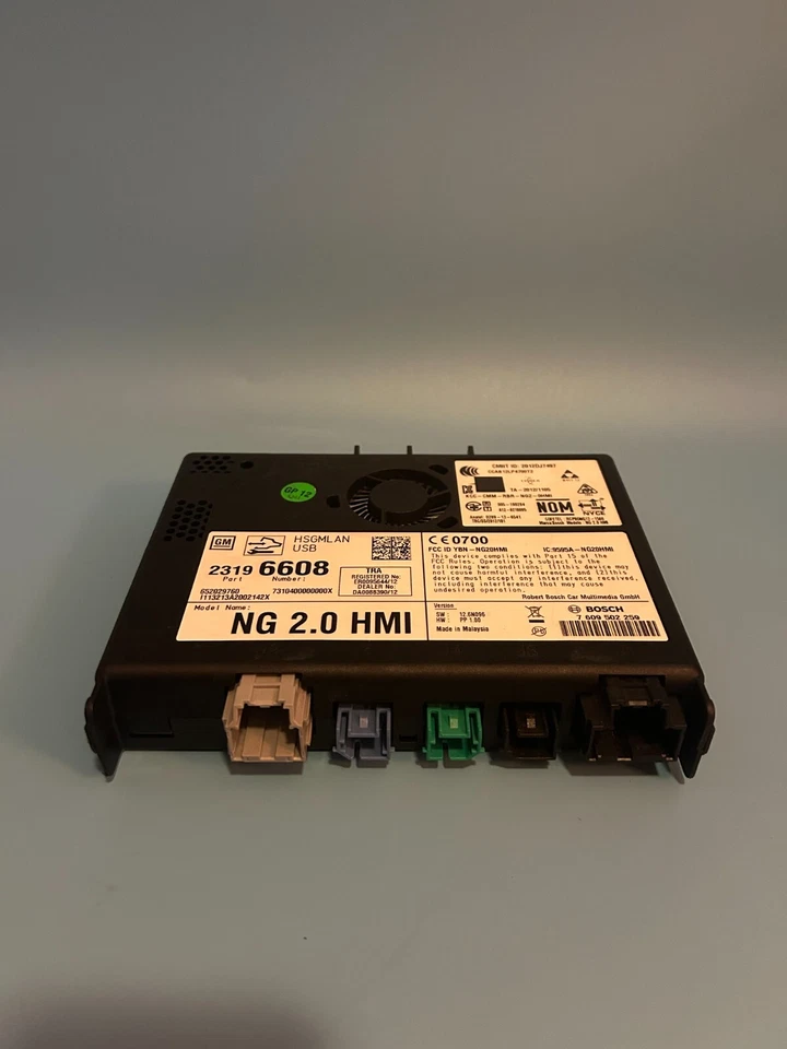 ✅ 2014 Cadillac ATS Human Machine Interface Control Module OEM UNLOCKED 23196608 - Изображение 1 из 4