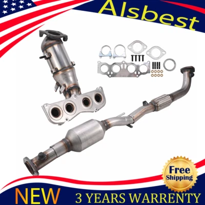 Catalytic Converter For 2002-2006 Toyota Camry 2.4L Front & Rear EPA - Image 1 of 4