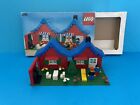 Lego 376 Domek miejski z ogrodem z pudełkiem i wewnętrznym tekturą Trey Classic Town