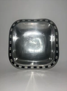 Towle Silversmiths Midnight Pearl Cuenco para Servir 12" India - Imagen 1 de 6