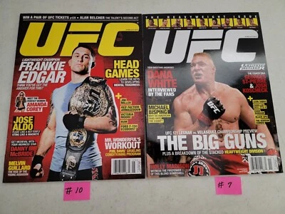 UFC  UFC 360 Magazines Back Issues 2010-2015 Your Choice 23 Variations Listing - Image 1 of 4