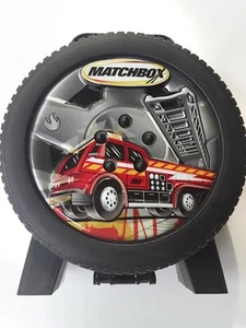 Mattel Match Box Car Carrying Storage Case Plastic Tire Shape. Tara Toy  - Picture 1 of 8