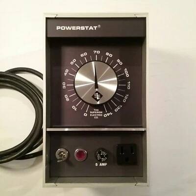 Powerstat Variable Transformer Type N21, Input 120VAC, Output 0-140VAC, 4.5A - Image 1 of 4