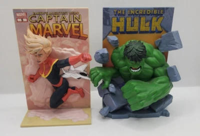 Caja de botín El Increíble Hulk y Capitana Marvel Lote de 2 (J-1) Foto 1 de 4