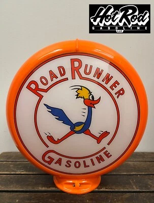 ROAD RUNNER GASOLINA Reproducción 13.5" Bomba Gas Globo - (Cuerpo Naranja) Foto 1 de 3