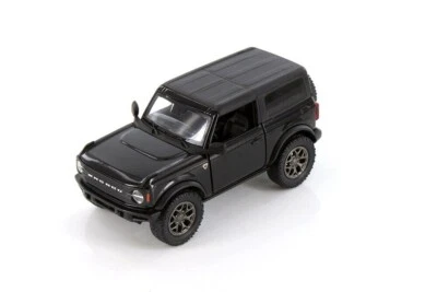 2022 Ford Bronco Hard Top Close Top 1:34 Scale Diecast Model Black by Kinsmart - Image 1 of 4