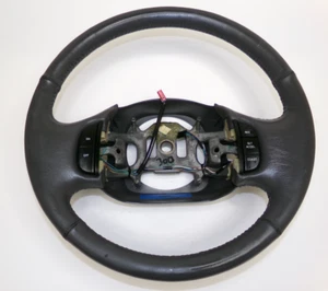 Ford Excursion F250 F350 Superduty Grey Leather Wrapped Steering Wheel F-250 - Picture 1 of 9