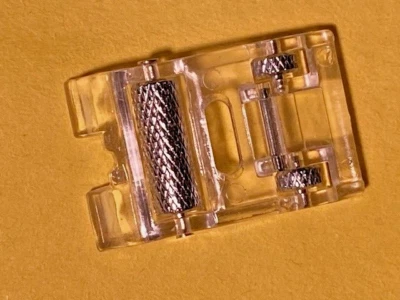 Clear Snap-On Roller Foot for Simplicity Sewing Machines Fits Most Models - Image 1 of 4