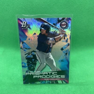 2019 Bowman Platinum Alex Kirilloff Prismatic Prodigies Rookie #ppp-34 Twins  - Image 1 of 2
