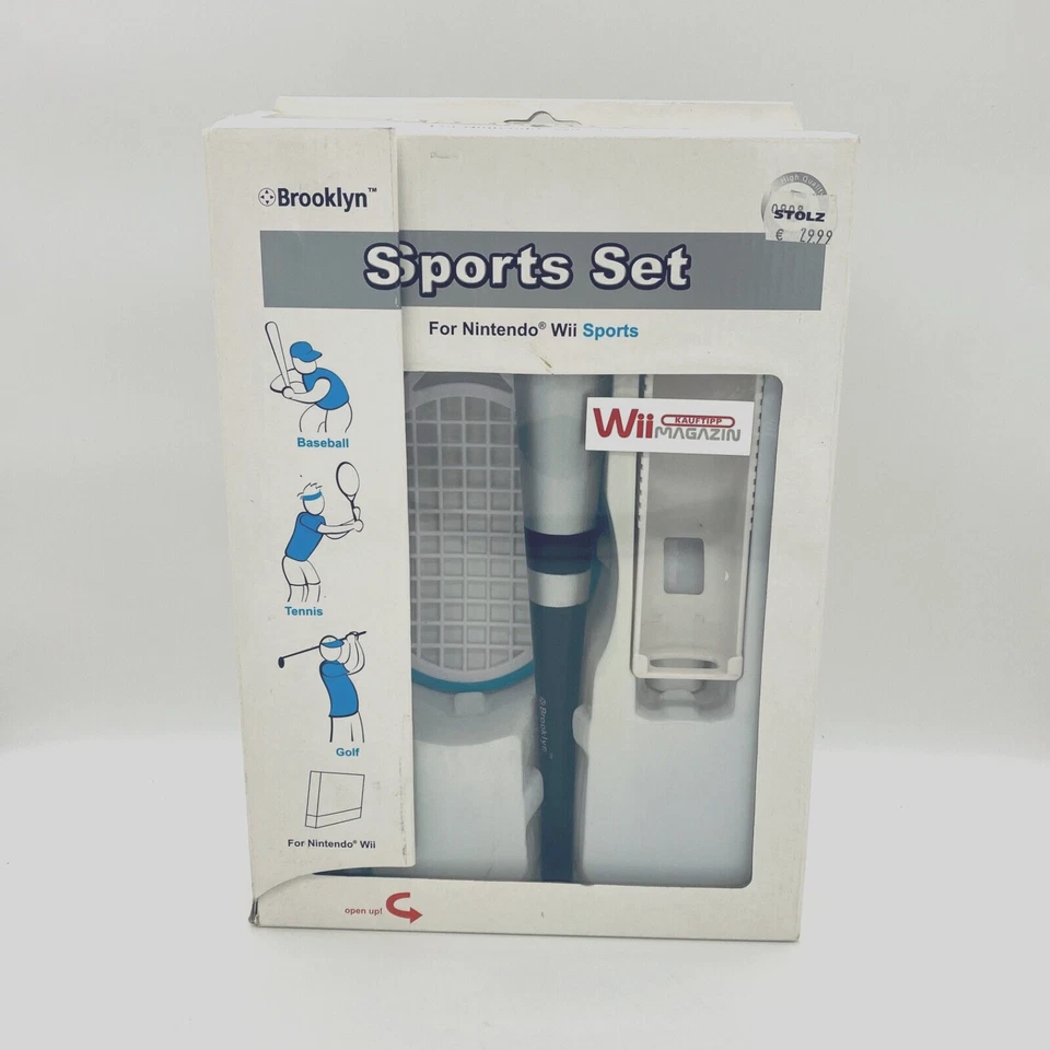 Wii Sports Set Tennis Golf Baseball Schläger von Brooklyn - Bild 1 von 1