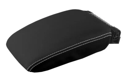 Se adapta a Volkswagen EOS 2007-2015 tapa de consola de PVC, cubierta con puntada blanca Foto 1 de 4