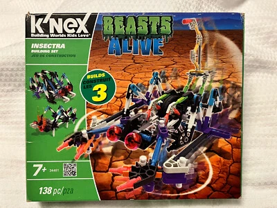 K'NEX Beasts Alive - Insectra Building Kits 138pc Brand New! - Image 1 of 2