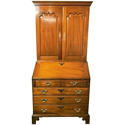 Kittinger Williamsburg Adaptación Caoba Dos Piezas Secretaria Escritorio/Librería Foto 1 de 4