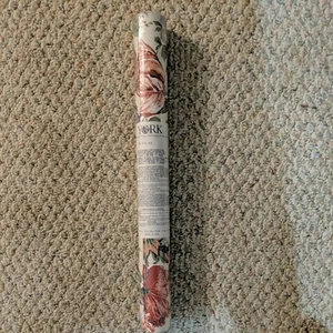 VINTAGE DOUBLE ROLL WALLPAPER CAREY LIND SHABBY CHIC FLORAL Sealed unopened flor - Picture 1 of 6