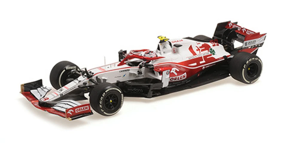 Minichamps 1:18 ALFA ROMEO C41 ANTONIO GIOVINAZZI FINAL RACE ABU DHABI GP 2021 - Bild 1 von 1