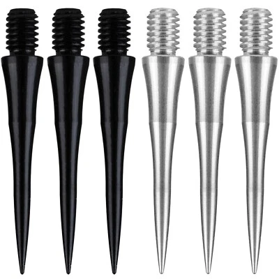 Puntos de conversión de dardos Bulls aviación convierte punta suave en acero 30 mm