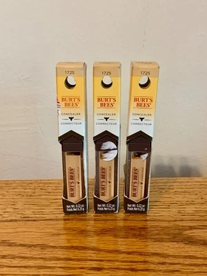 (3) Burt's Bees Concealer Tan Sealed 0.22 oz 1725 TAN NIB Discontinued Set New - Image 1 of 4