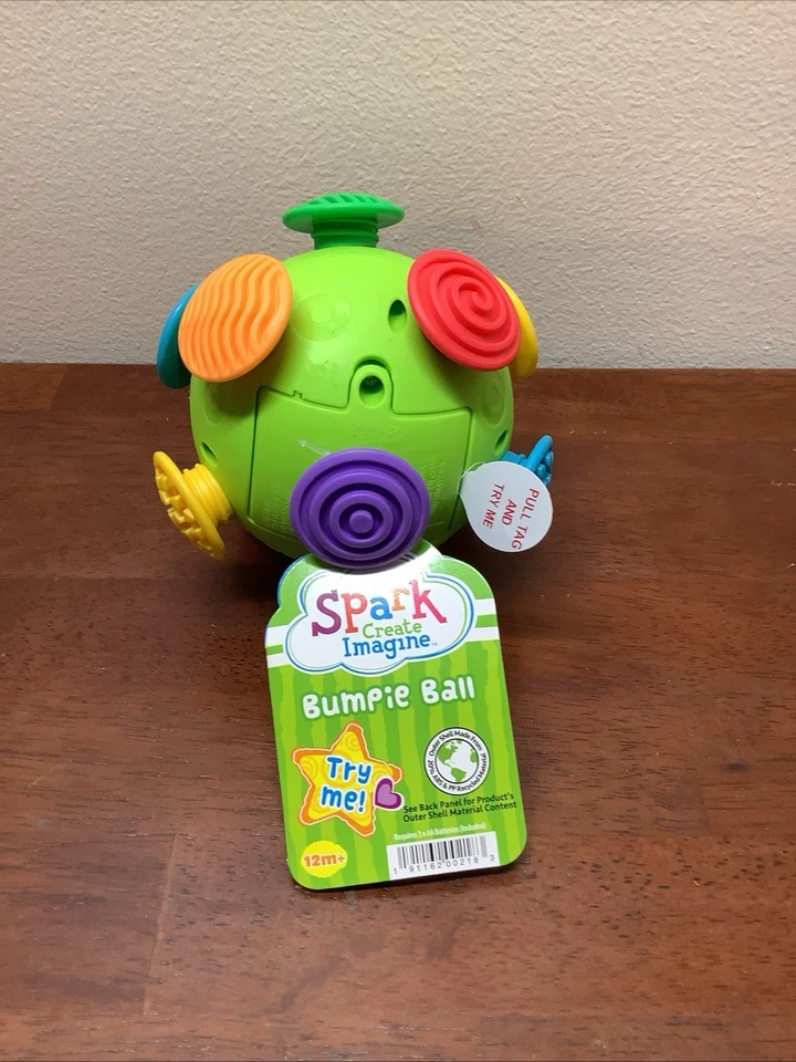 Motorized BUMPIE BALL Bouncing Vibrating Ball for Sensory Development Vibrates - Image 1 of 1