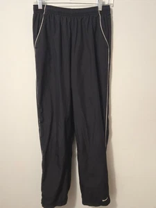 Nike Team Black Track Pants Men’s Size Small S (4–6) Athletic Warm-Up Pants - Picture 1 of 3