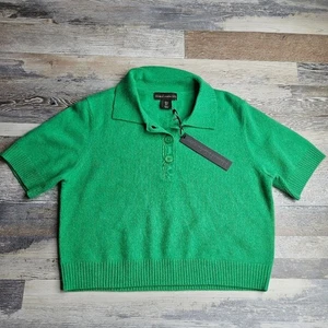 House Of Harlow 1960 100% Kaschmir Pullover NEU Grün Größe S - Bild 1 von 9