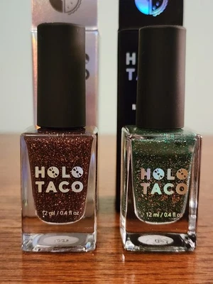 Esmalte de uñas Holo Taco Royal Crush + Foiled Again -Retirado- púrpura y verde Foto 1 de 4