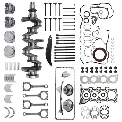 G4NB 1.8L Engine Piston Gasket Rebuild Kit Crankshaft / ConRods For Hyundai Kia - Image 1 of 4
