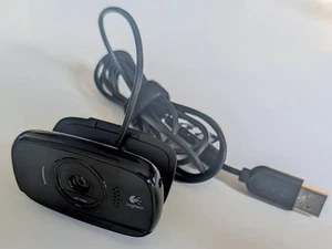 Logitech B525 HD Webcam schwarz USB Autofokus Klemmhalterung - Bild 1 von 2