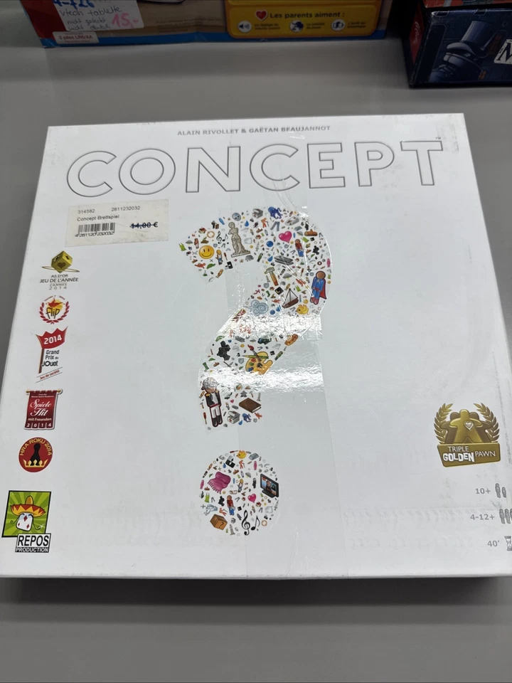 Concept Familien Standardspiel, 1x Spanisch Und 1x Französisch Vorhanden - Bild 1 von 4