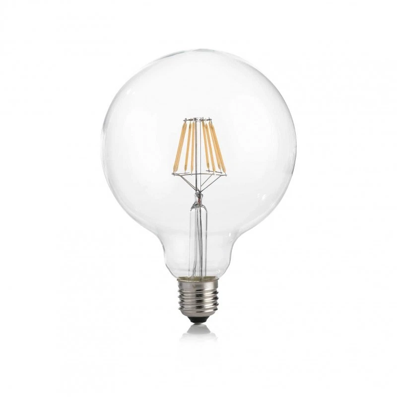 Ideal Lux E27 GLOBO D125 08W 3000K CRI90 TRASP Mod. 271590 Confezione Kit 10 Lam - Immagine 1 di 1