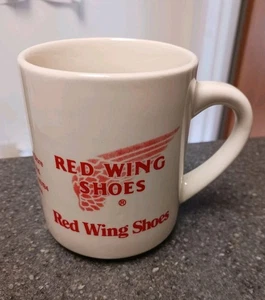 Rare Vintage Red Wing Shoes Shoe Store Coffee Mug Cup EUC Schaumburg Illinois  - Bild 1 von 5