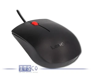 MAUS LENOVO CALLIOPE 3 TASTEN SCROLLPOINT USB SCHWARZ MODELL MOJUUO NEU & OVP - Afbeelding 1 van 1