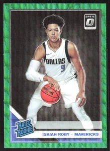 9857G 2019-20 Donruss Optic #191 Isaiah Roby Green Wave - Picture 1 of 2